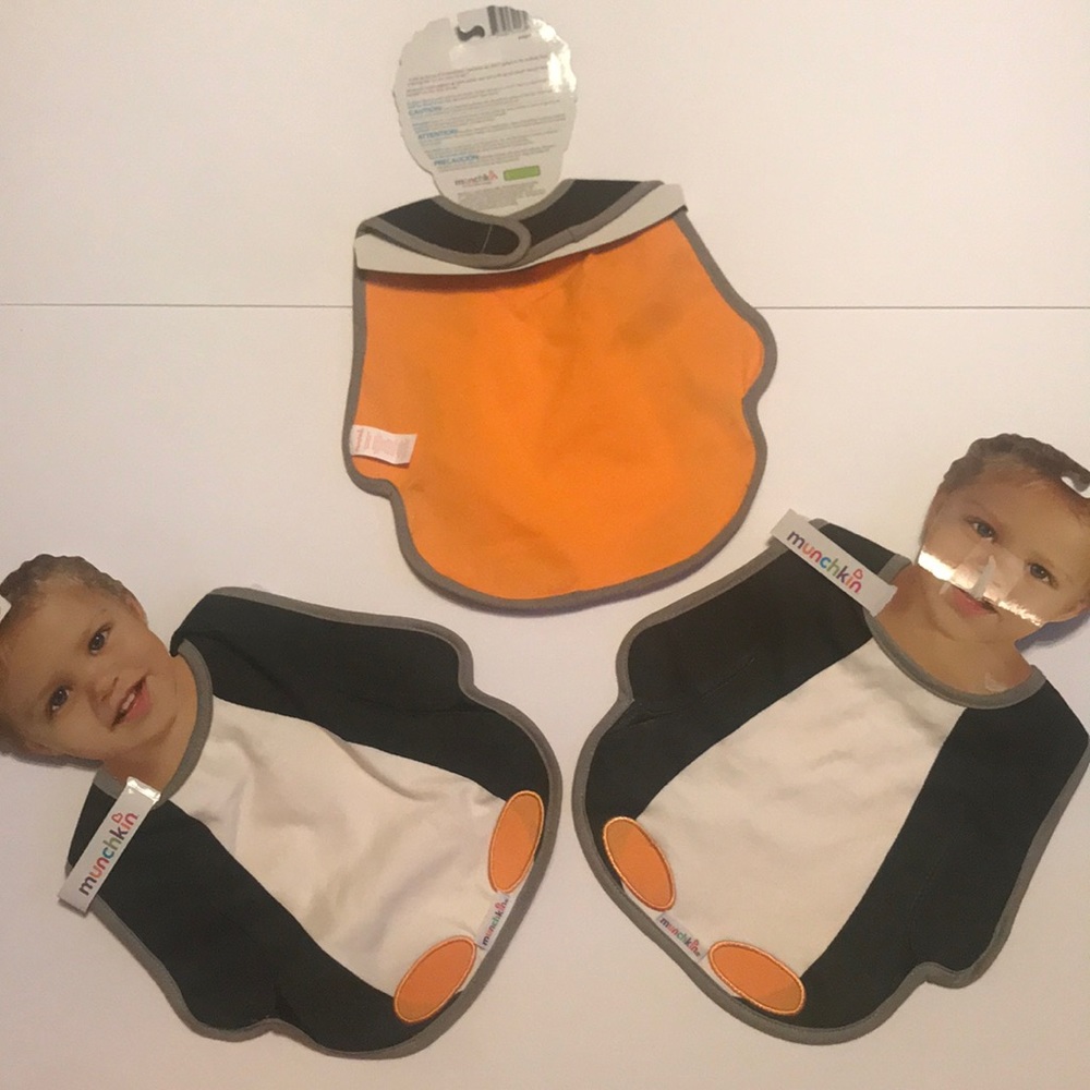Baby bibs lot of 3